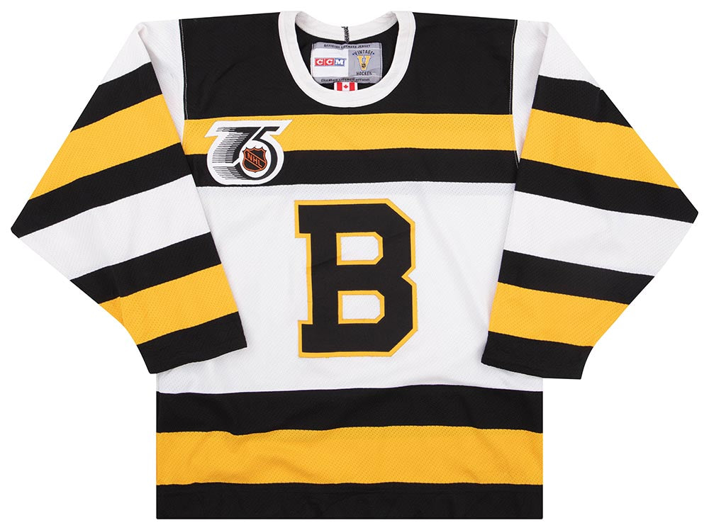 Vintage Boston Ice Hockey Jersey Large 