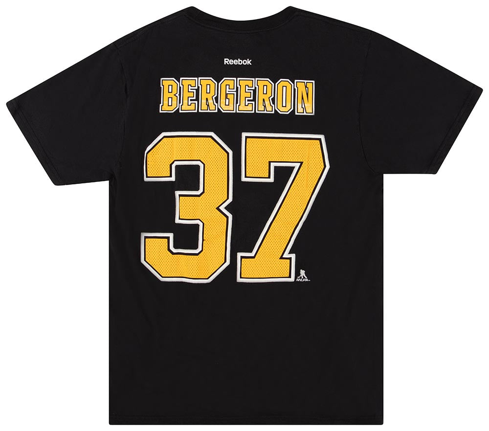 Reebok BOSTON BRUINS (Size Youth LG/XL) Hockey 3RD Jersey PATRICE BERGERON