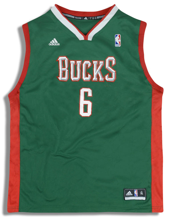 Adidas NBA Basketball Men's Milwaukee Bucks Andrew Bogut #6 Dazzle Jer –  Fanletic