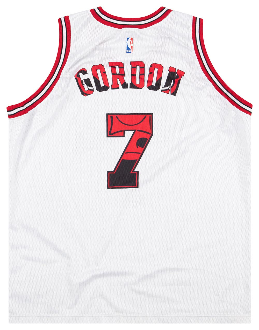 Chicago Bulls Ben Gordon Jersey Vintage Champion NBA Basketball Rare size L