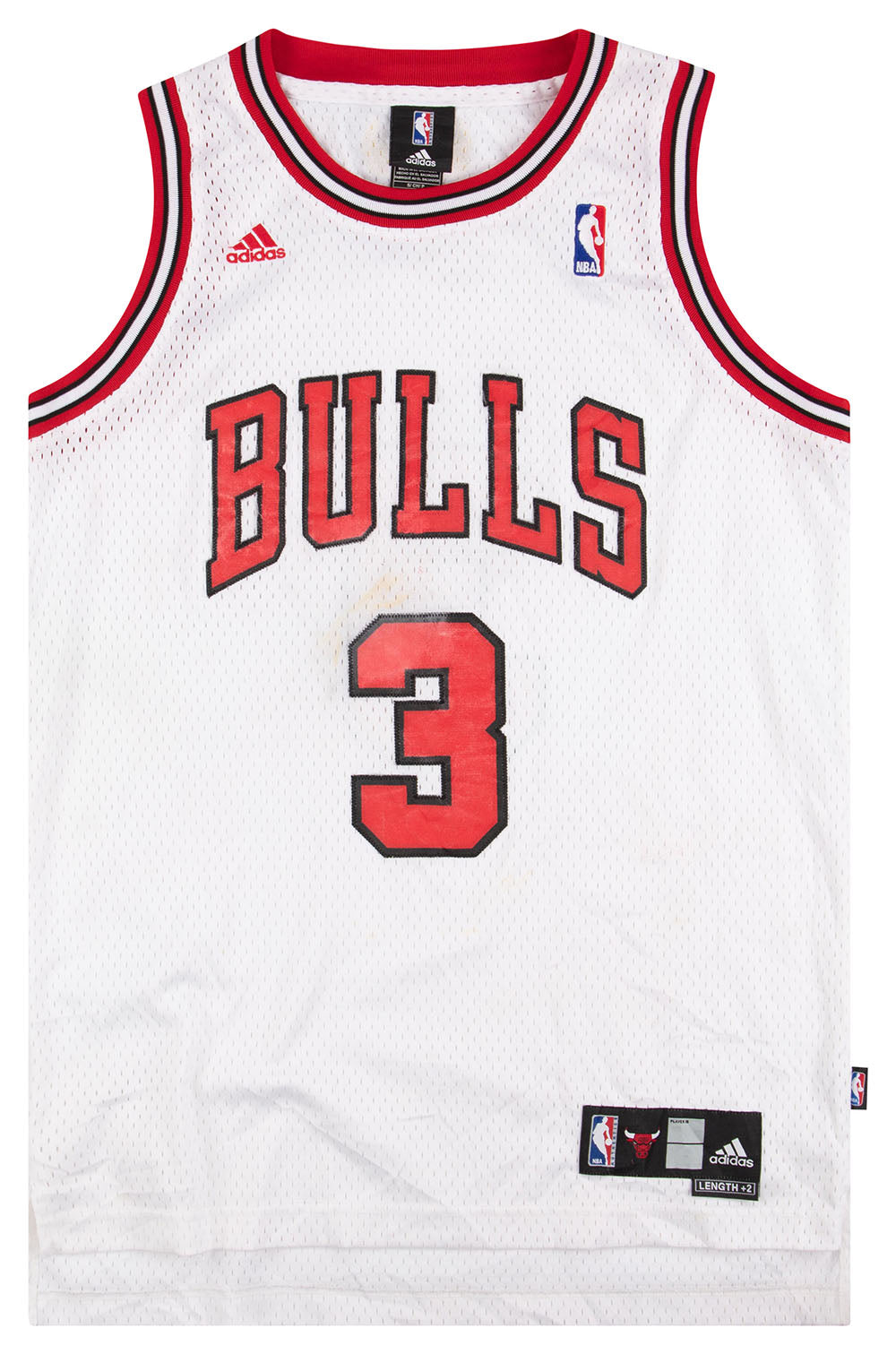 Chicago Bulls NBA *Wallace* Adidas Shirt M. Boys 10-12 Yrs