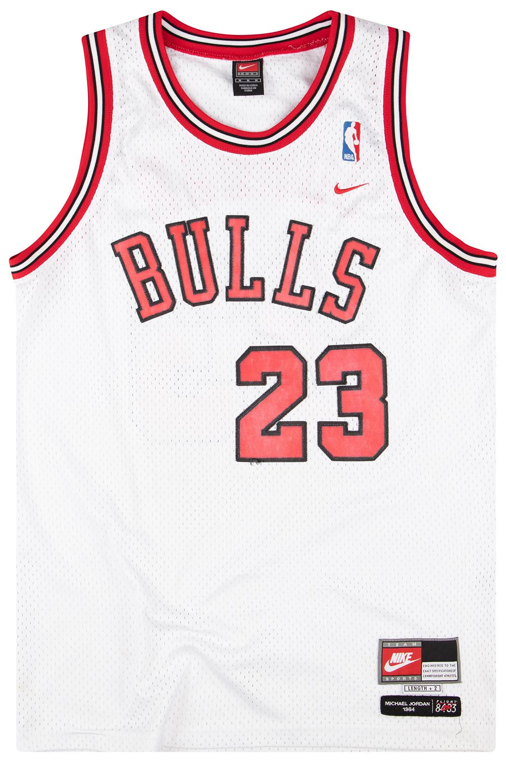 Nike Michael Jordan jersey NBA Chicago Bulls 1984 flight 8403