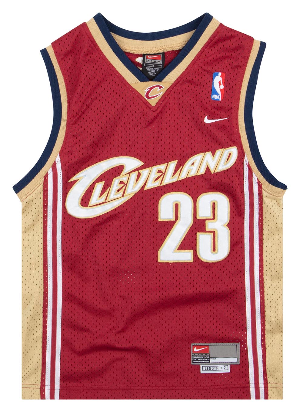 NBA Jersey Database, Cleveland Cavaliers 2003-2010 Record: 349-225