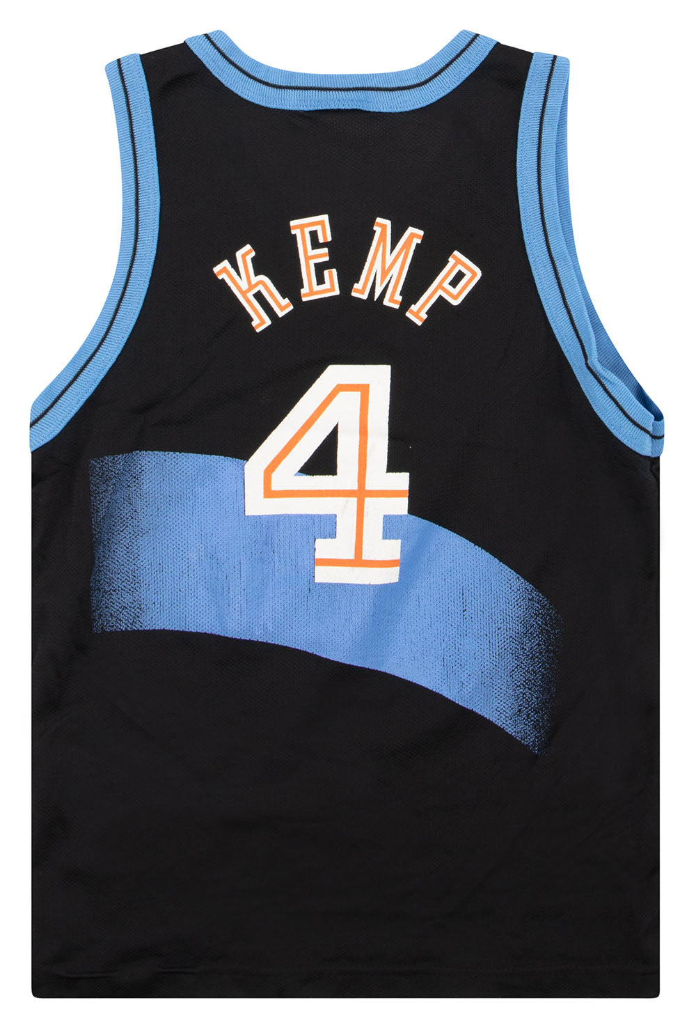 1997-99 CLEVELAND CAVALIERS KEMP #4 CHAMPION JERSEY (AWAY) Y - Classic  American Sports