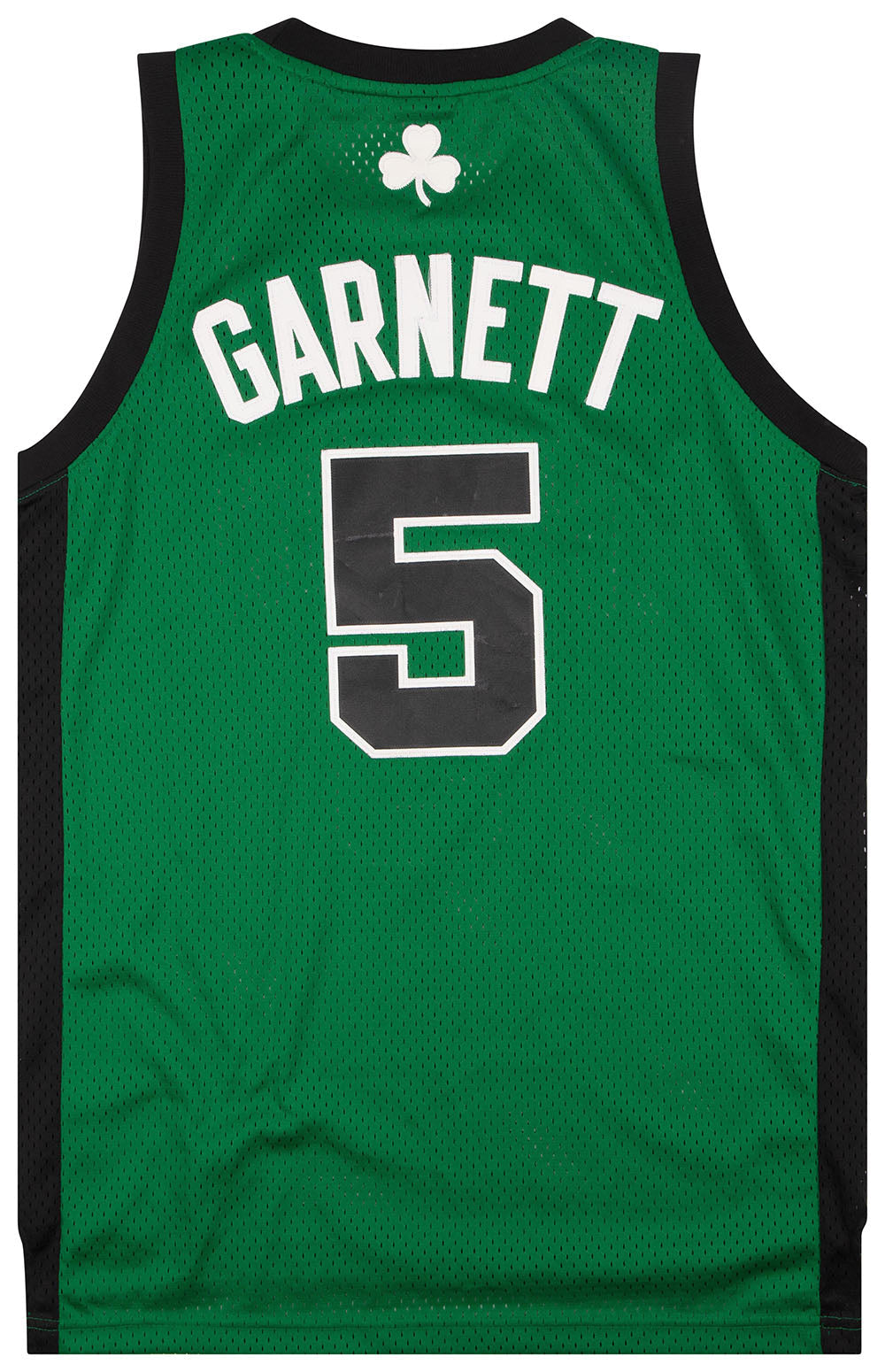 Genuine Adidas Kevin Garnett #5 Boston Celtics Basketball Jersey Youth Boy  XL🔥