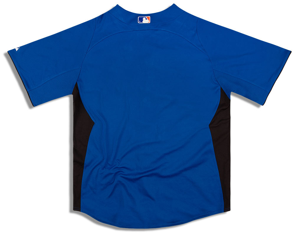 Majestic, Shirts, Vintage Majestic Mlb Florida Marlins 2 Button Baseball  Jersey Style Shirt