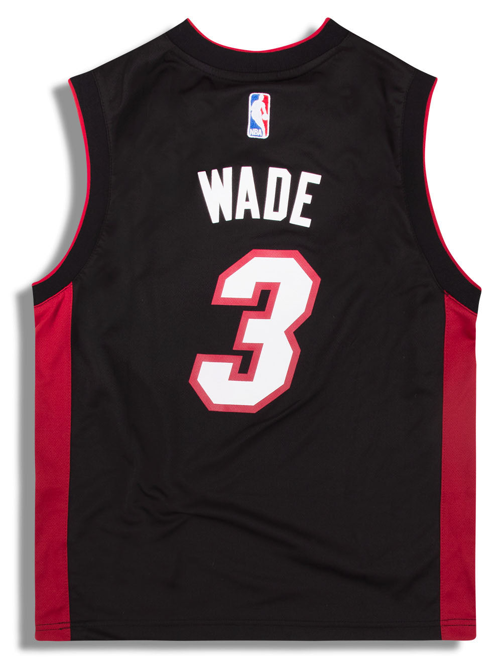 Dwayne Wade Miami Heat Adidas Red NBA Baskedtball Jersey #3 Size 56
