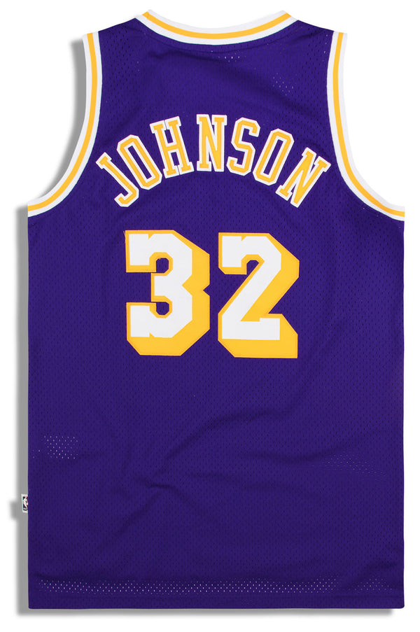 Vintage Adidas Hardwood Classic Lakers Magic Johnson #32 Jersey - S – Jak  of all Vintage