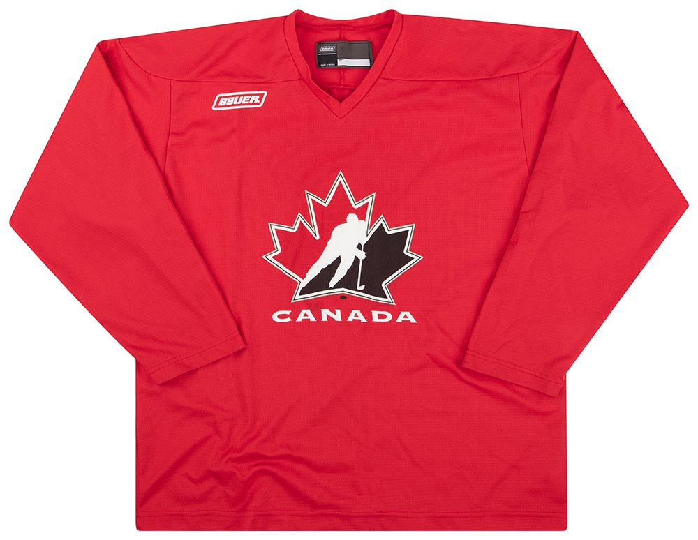 2000's CANADA NATIONAL HOCKEY TEAM BAUER PRACTICE JERSEY L