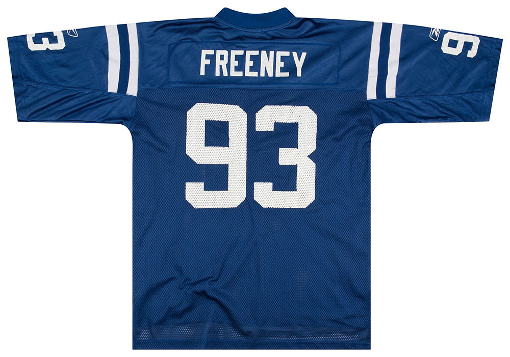 2005-06 INDIANAPOLIS COLTS FREENEY #93 REEBOK ON FIELD JERSEY (HOME) L
