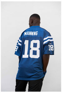 2008-11 INDIANAPOLIS COLTS MANNING #18 REEBOK ON FIELD JERSEY (HOME) XL
