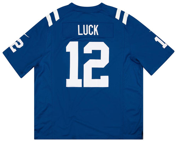 2012-16 INDIANAPOLIS COLTS LUCK #12 NIKE GAME JERSEY (HOME) XXL - Classic  American Sports