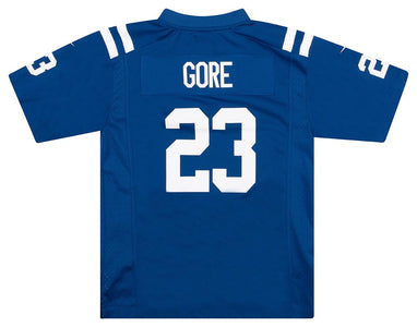 2015-17 INDIANAPOLIS COLTS GORE #23 NIKE GAME JERSEY (HOME) Y