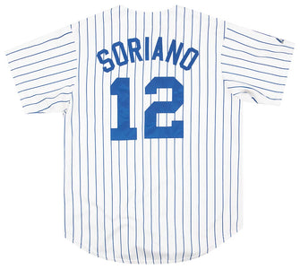 2007-08 CHICAGO CUBS SORIANO #12 MAJESTIC JERSEY (HOME) XXL