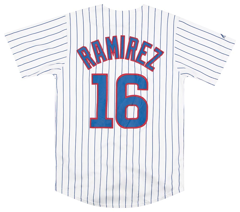 2009-11 CHICAGO CUBS RAMIREZ #16 MAJESTIC JERSEY (HOME) S - Classic  American Sports
