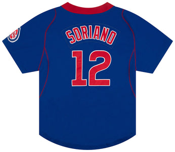 2007-10 CHICAGO CUBS SORIANO #12 NIKE JERSEY L
