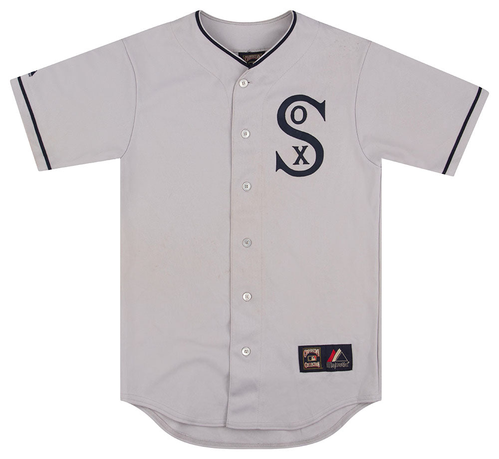 1917-21 CHICAGO WHITE SOX #2 MAJESTIC COOPERSTOWN COLLECTION JERSEY (AWAY) S