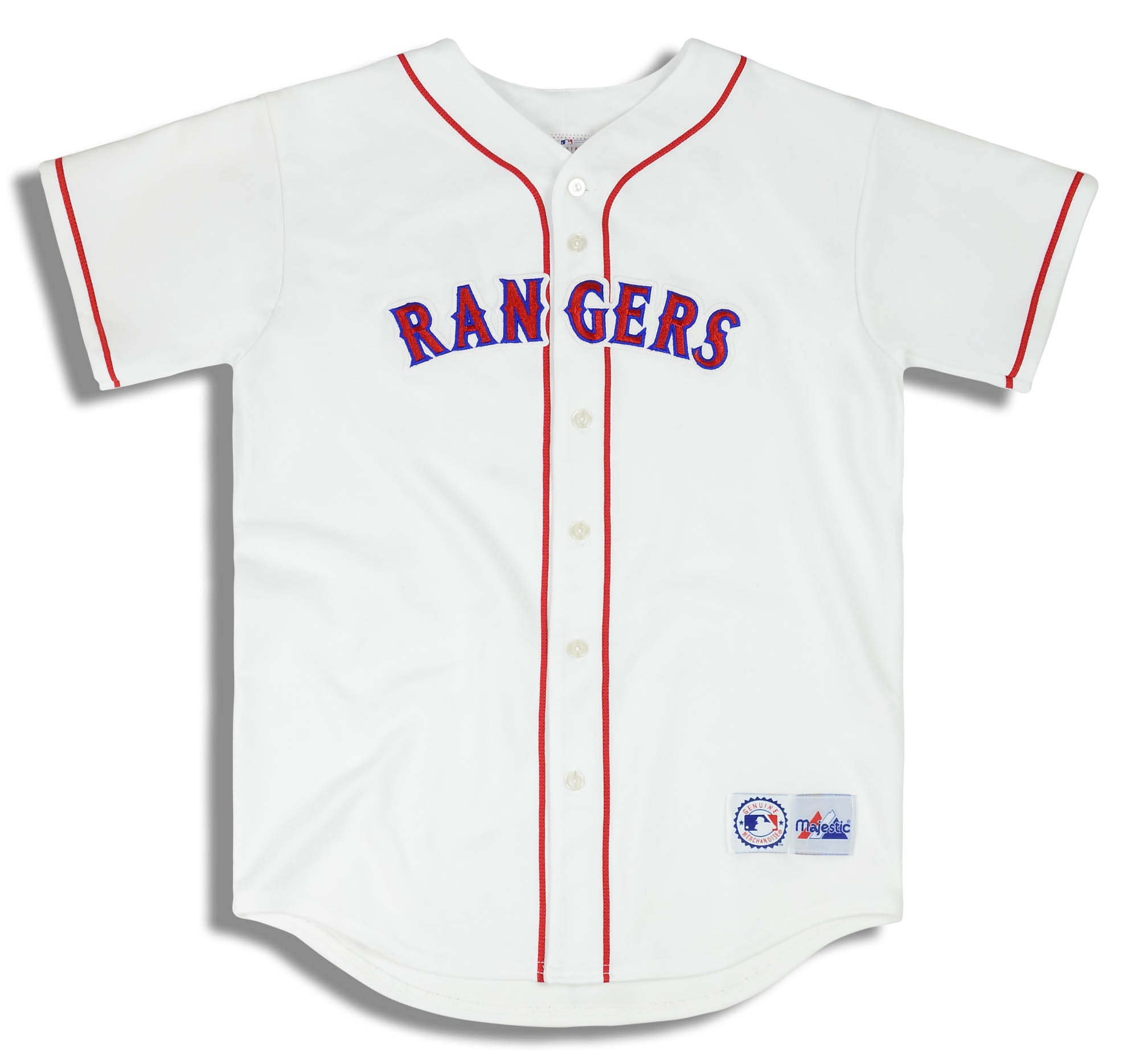 Majestic Texas Rangers Officially Licensed Replica Jersey  Adult Small : Sports Fan Baseball And Softball Jerseys : Sports & Outdoors