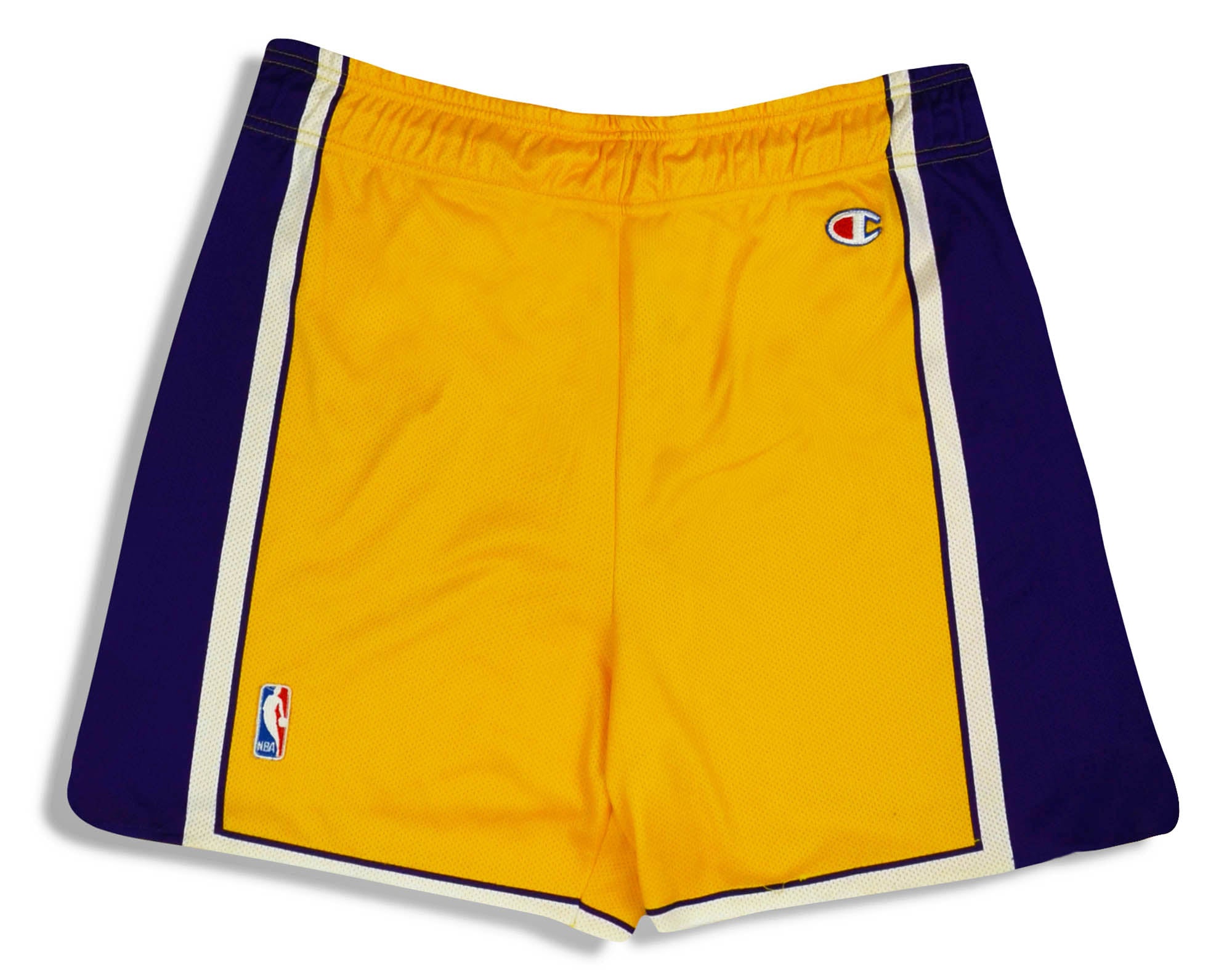1990-99 LA Lakers Champion Away Shorts (Excellent) L