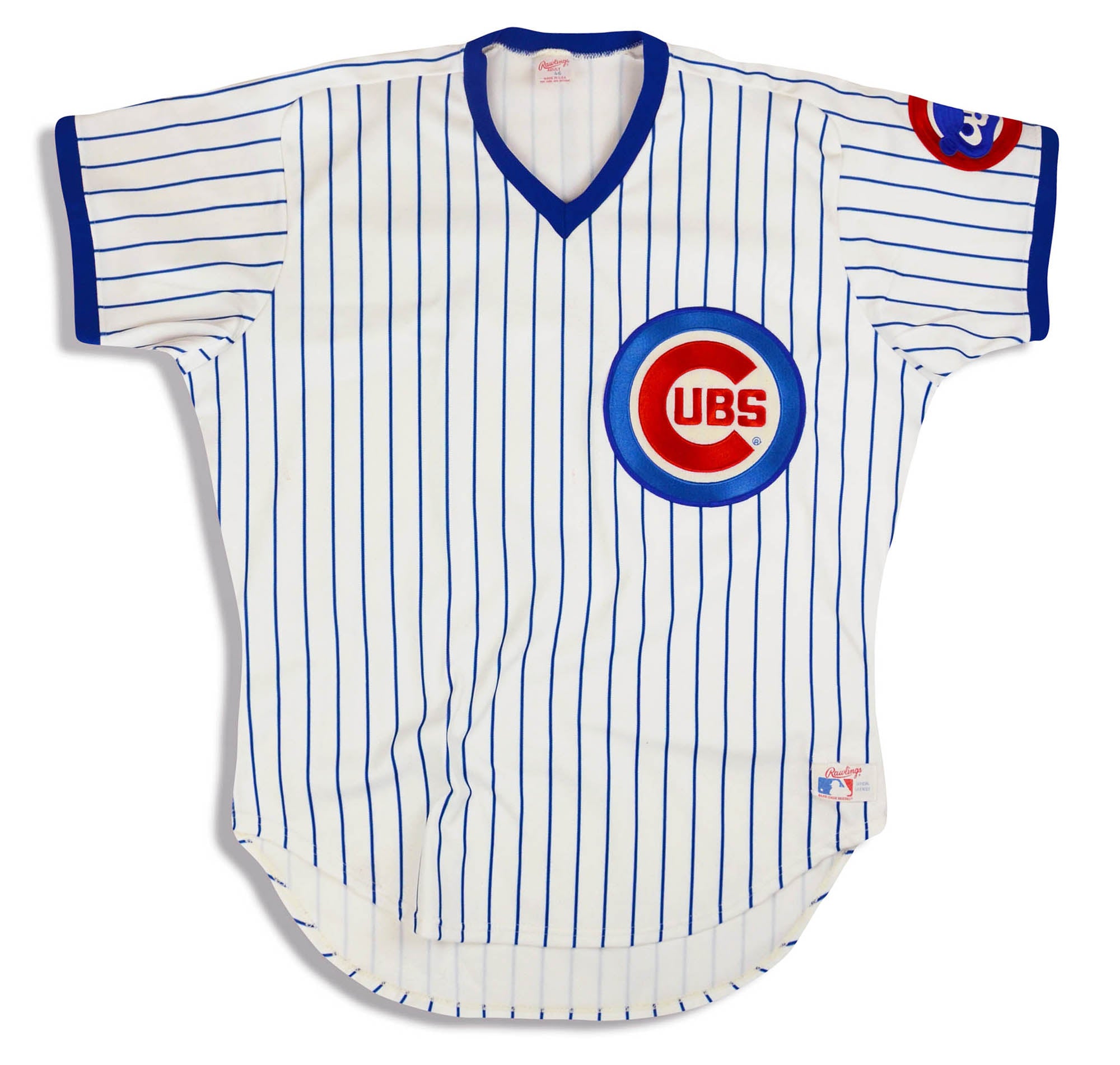 1987-89 CHICAGO CUBS RAWLINGS JERSEY (HOME) XL - Classic American