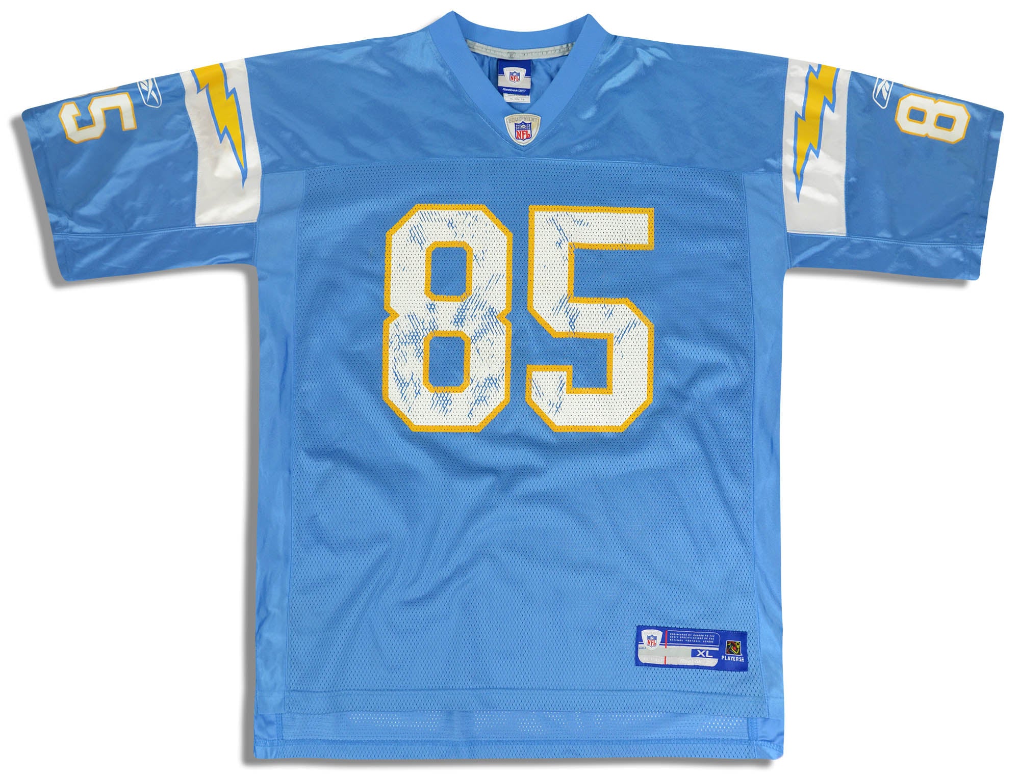San Diego Chargers Reebok On Field Drew Brees Home Jersey Size 2XL