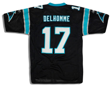 Vintage #17 JAKE DELHOMME Carolina Panthers NFL Reebok Jersey M