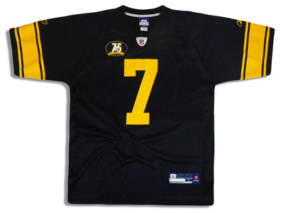 2004 PITTSBURGH STEELERS ROETHLISBERGER #7 REEBOK ON FIELD JERSEY