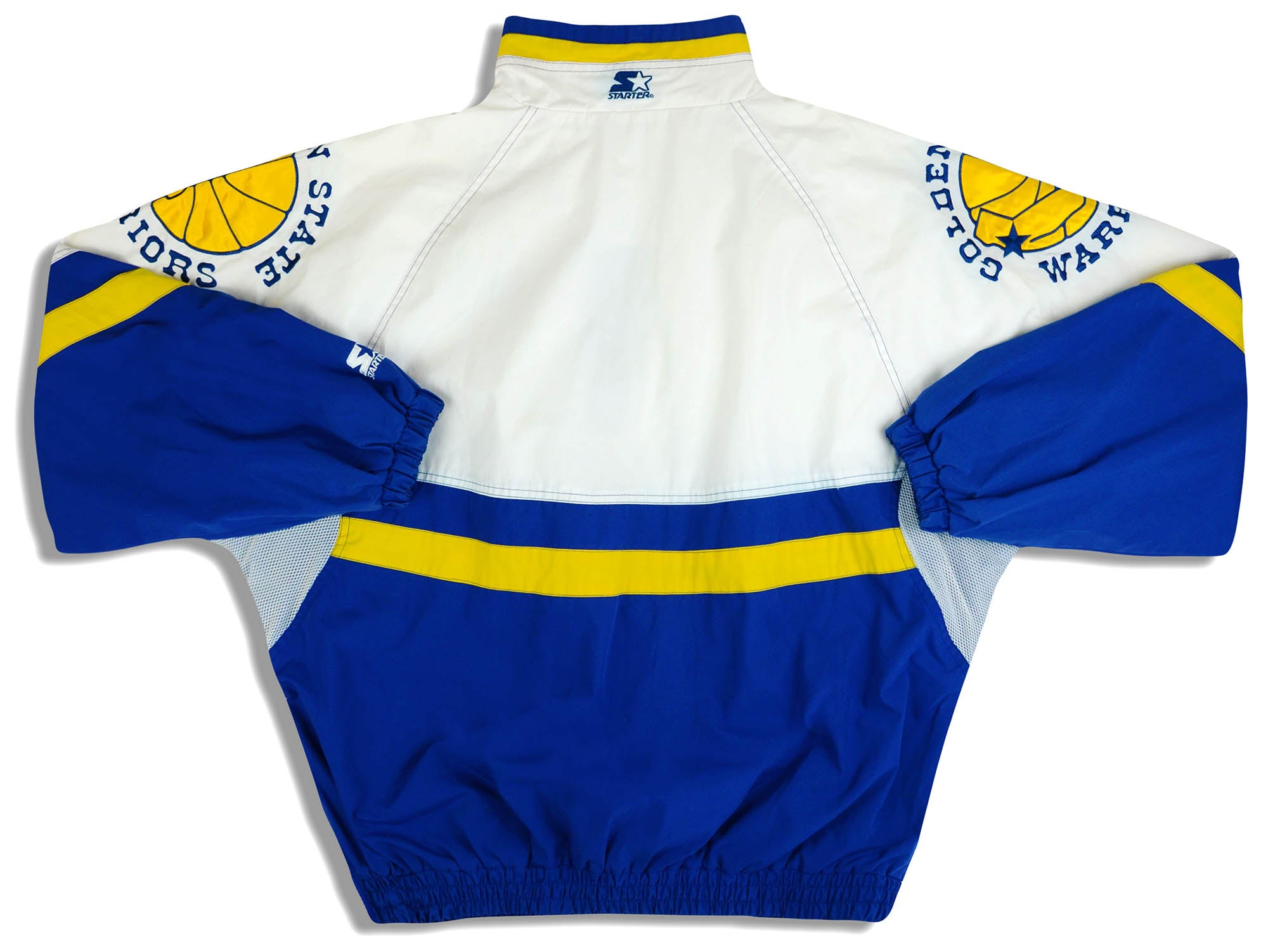 Vintage 90's NBA Starter Golden State Warriors Jacket Blue/White