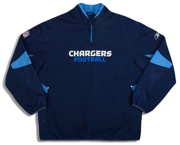 2007 SAN DIEGO CHARGERS REEBOK WINDBREAKER JACKET L - Classic American  Sports