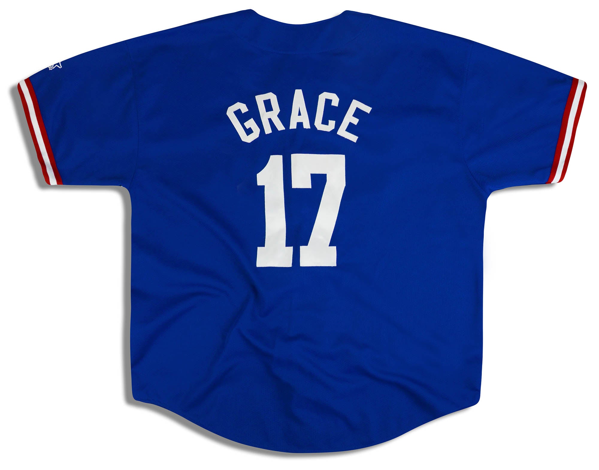 1990's CHICAGO CUBS GRACE #17 STARTER JERSEY XXL - Classic American Sports