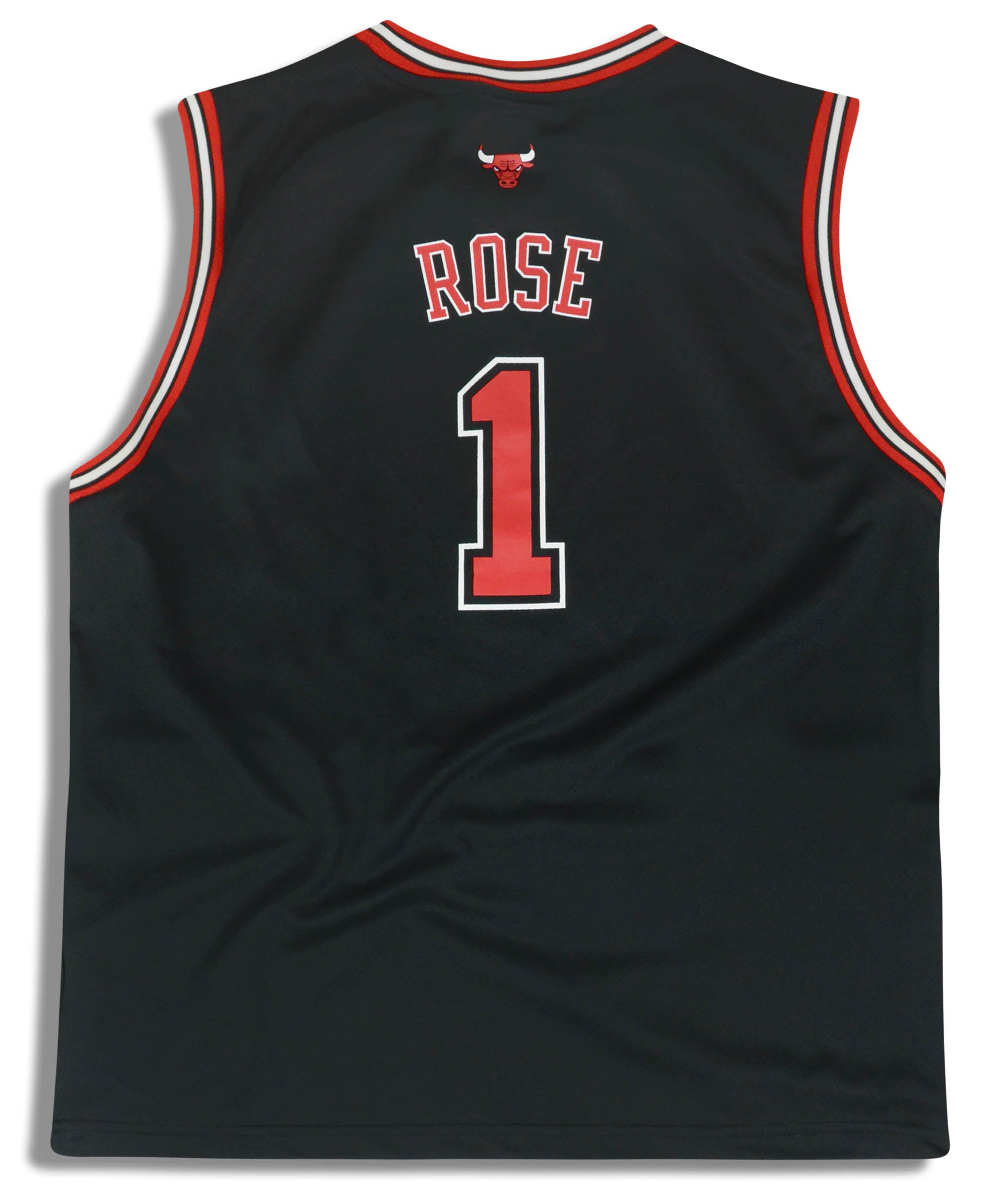 Derrick Rose Chicago Bulls Authentic Revolution 30 Jersey - Black :  : Fashion