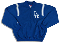 2000's LA DODGERS MAJESTIC LETTERMAN JACKET XXL - Classic American Sports