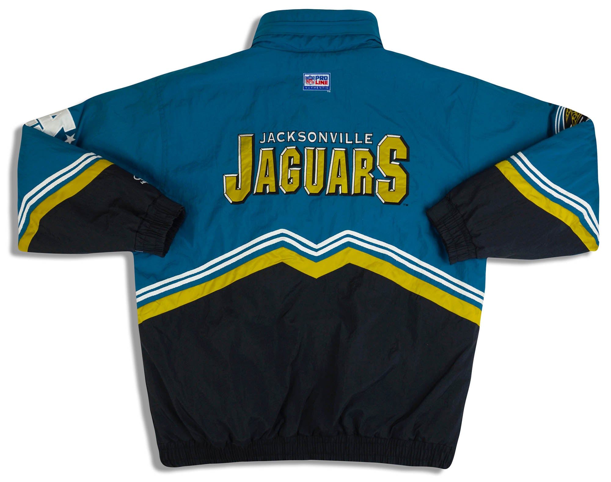1990's JACKSONVILLE JAGUARS LOGO ATHLETIC COAT L - Classic American Sports