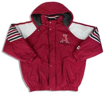 1990's ARKANSAS RAZORBACKS STARTER JACKET L