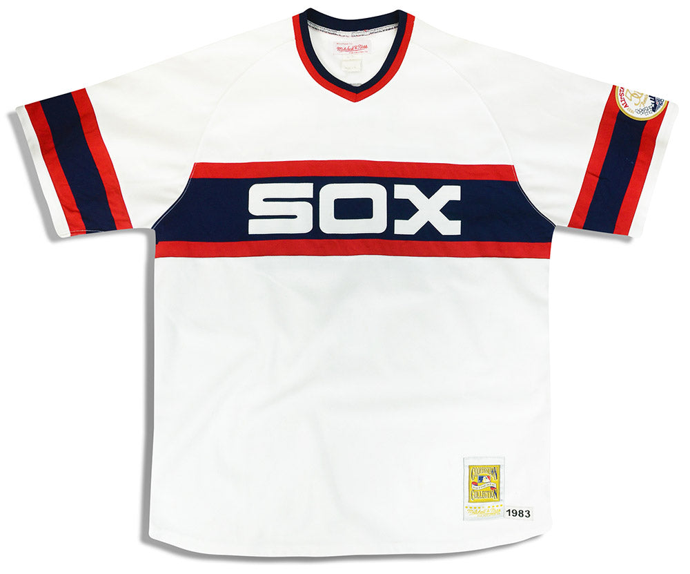 Mitchell & Ness Chicago White Sox City Collection Light Satin Jacket L / White