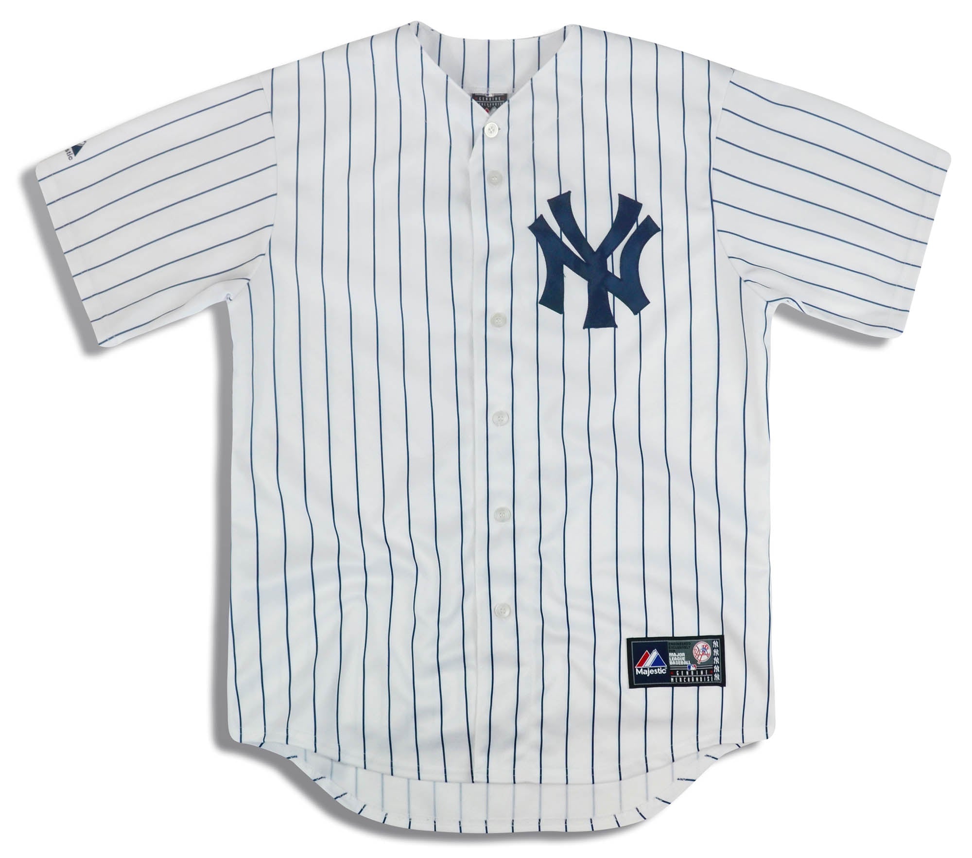2010-14 NEW YORK YANKEES JETER #2 MAJESTIC JERSEY (HOME) M