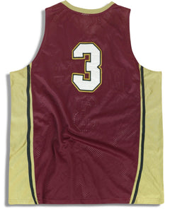 1990's BOSTON COLLEGE EAGLES #3 RUSSELL ATHLETIC JERSEY (HOME) L