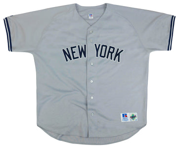 1990's NEW YORK YANKEES MARTINEZ #24 RUSSELL ATHLETIC DIAMOND COLLECTION JERSEY (AWAY) XXL