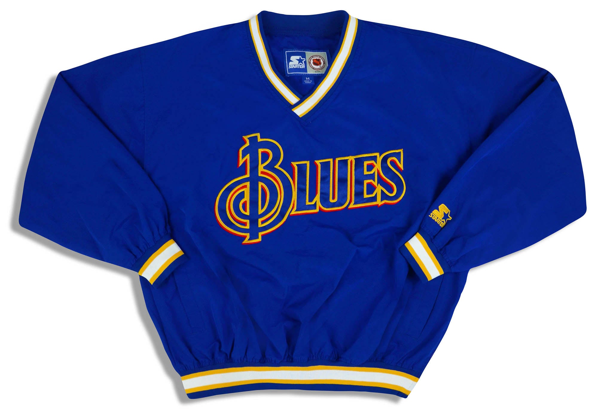 Vintage ST LOUIS BLUES NHL Starter Jersey M