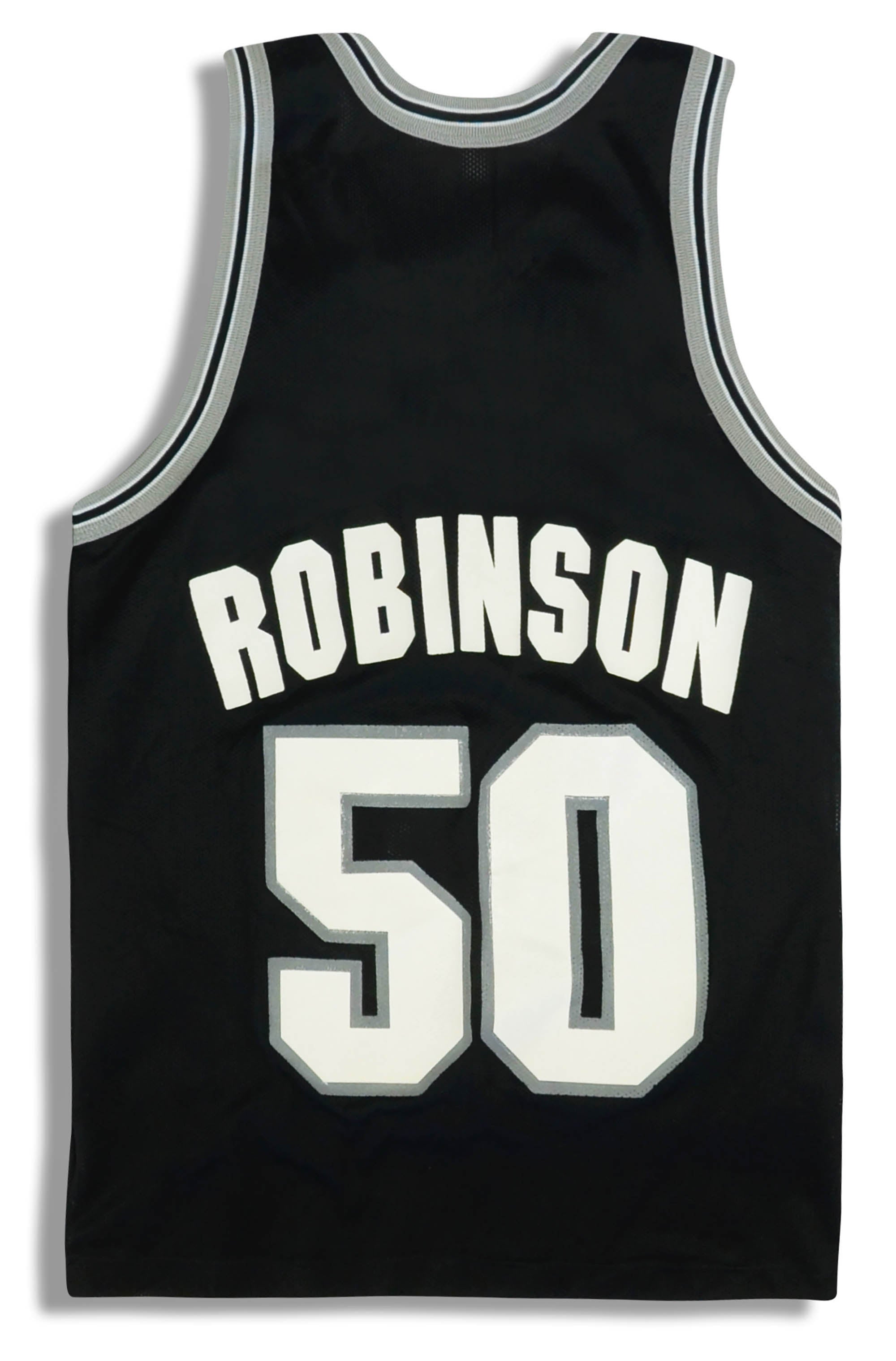 San Antonio Spurs David Robinson 2022-23 Black Jersey