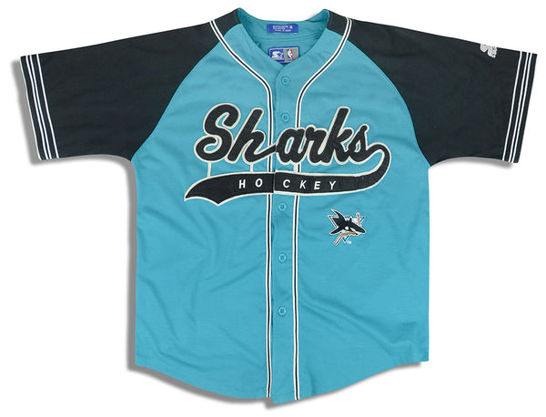 San Jose Sharks 90's Starter Baseball Jersey Men's XL for Sale in