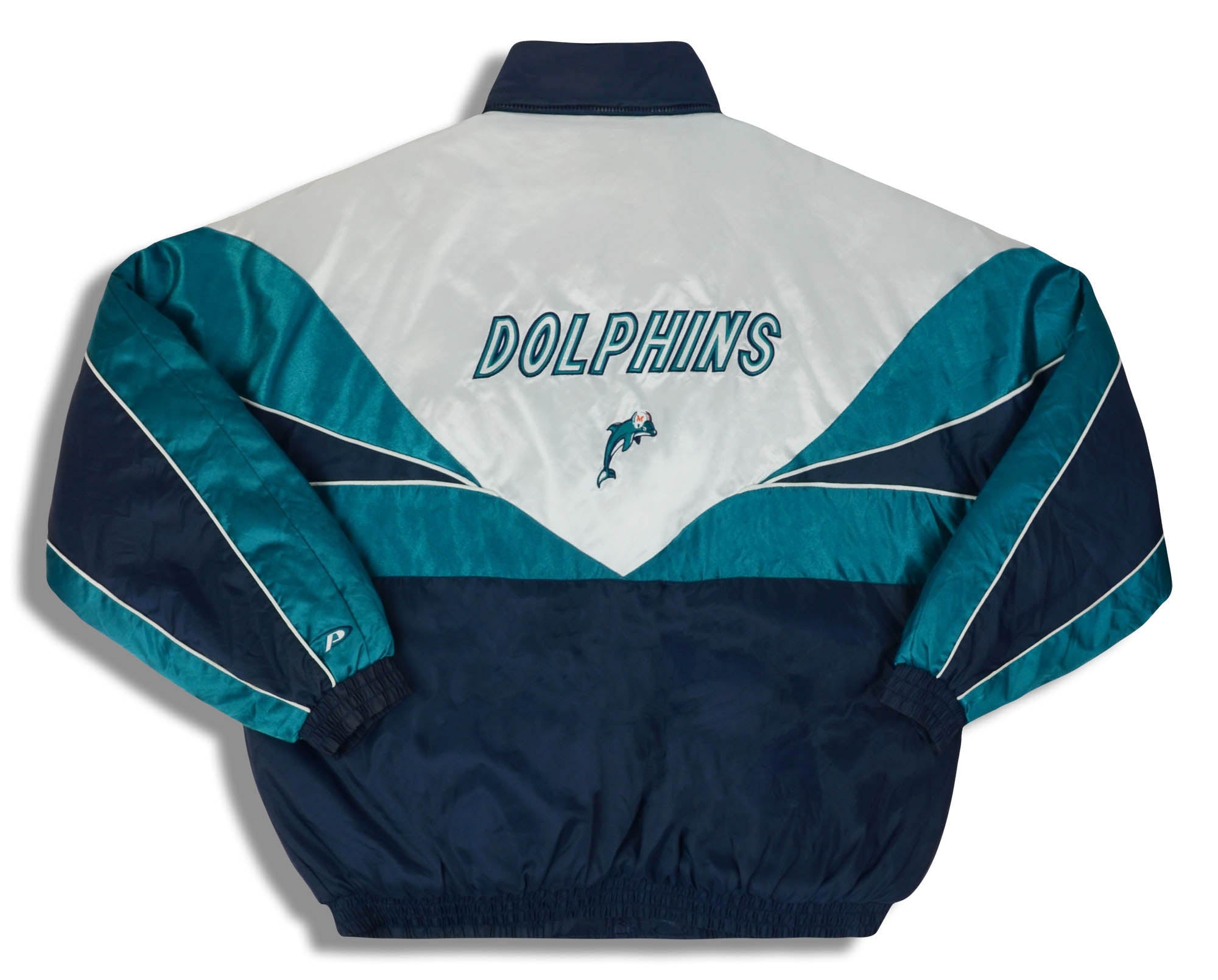 1990's MIAMI DOLPHINS PRO PLAYER COAT XL