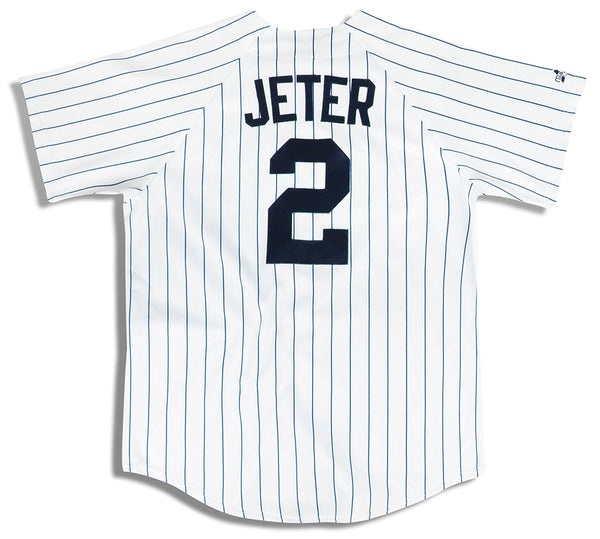 2005-08 NEW YORK YANKEES JETER #2 MAJESTIC JERSEY (HOME) XL - Classic  American Sports