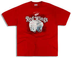 1990's DETROIT RED WINGS GRAPHIC TEE XXL