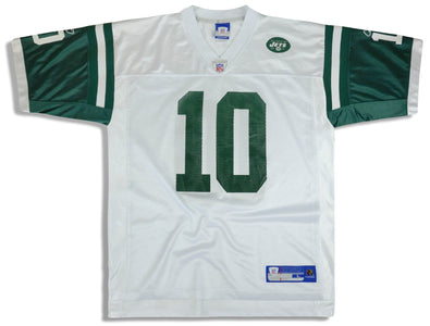 2005-06 NEW YORK JETS PENNINGTON #10 REEBOK ON FIELD JERSEY (AWAY) L