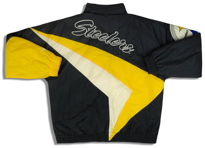 1990's PITTSBURGH STEELERS LEE SPORT RAIN COAT L