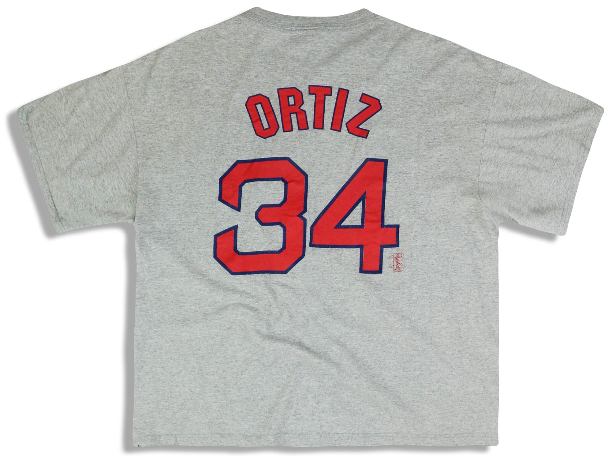 Boston Red Sox Nike Baseball Stitched Baseball Jersey (#34 Ortiz) Youth  Large