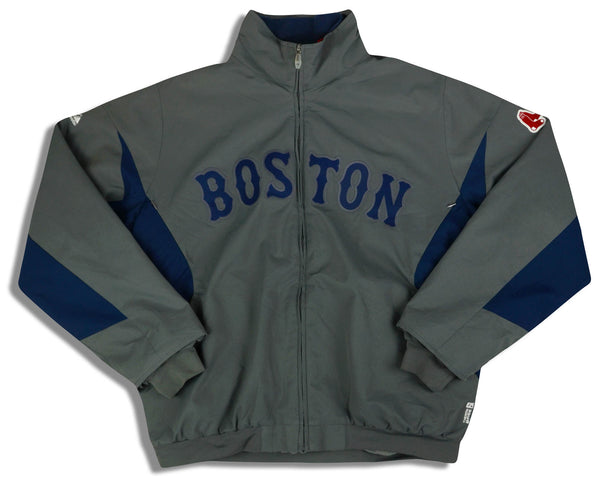 2010's BOSTON RED SOX MAJESTIC THERMA BASE JACKET L