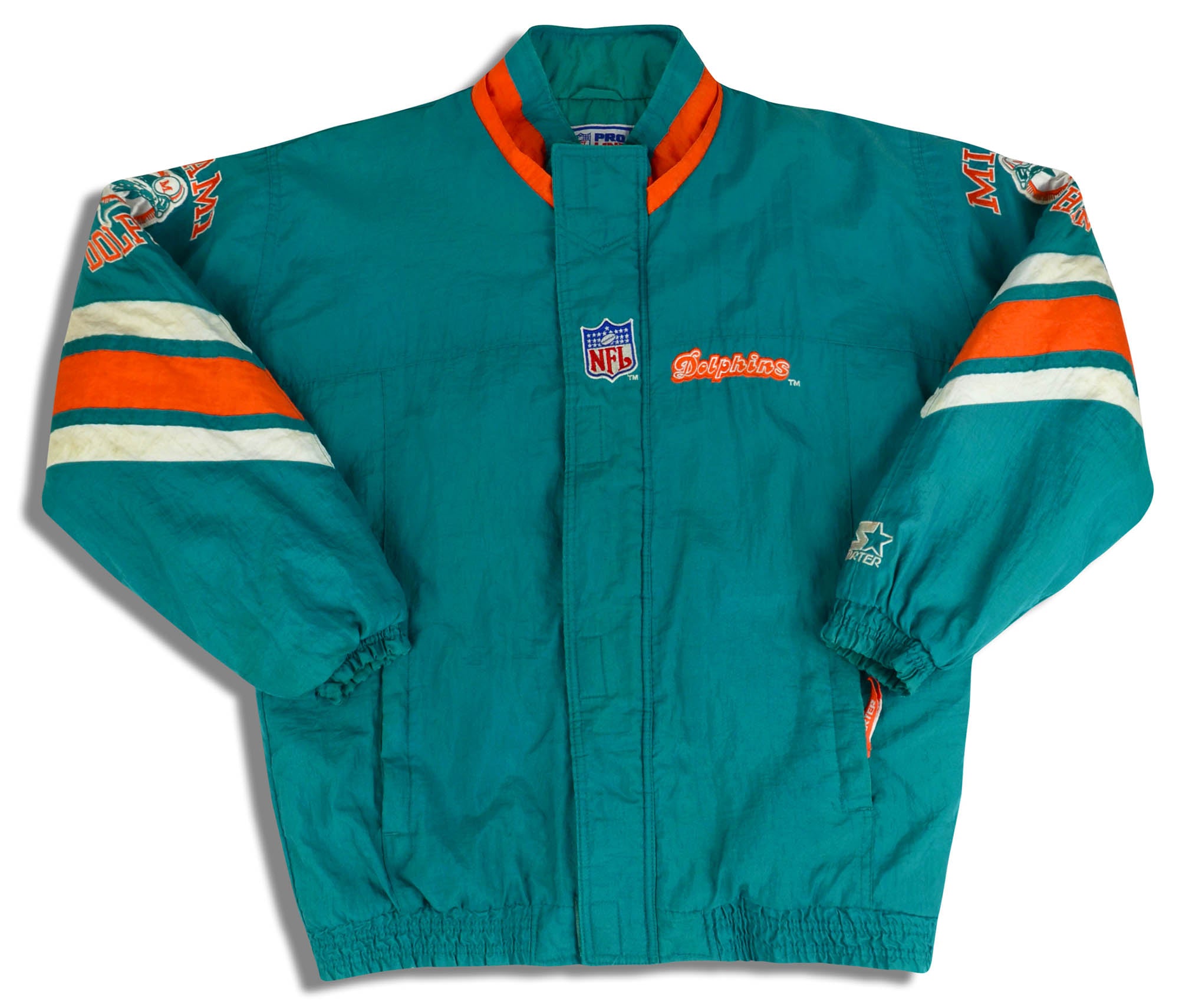 STARTER, Jackets & Coats, Miami Heat Satin Jacket By Starter