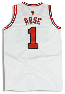 2010-14 CHICAGO BULLS ROSE #1 ADIDAS SWINGMAN JERSEY (HOME) S